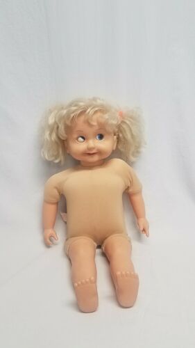 Vintage 1986 Talking Cricket Doll For Parts Or Fix. Tape Play Works. Free Ship.