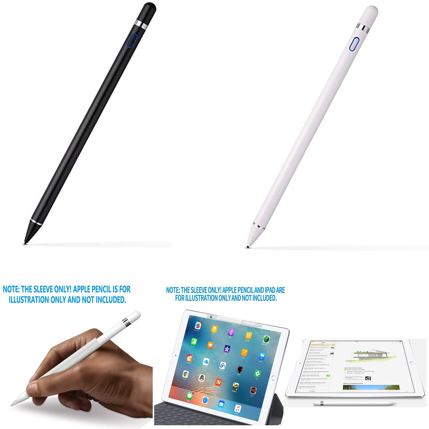 Pencil Stylus For Apple Ipad / Iphone / Samsung Galaxy Tablet / Tablet / Phone